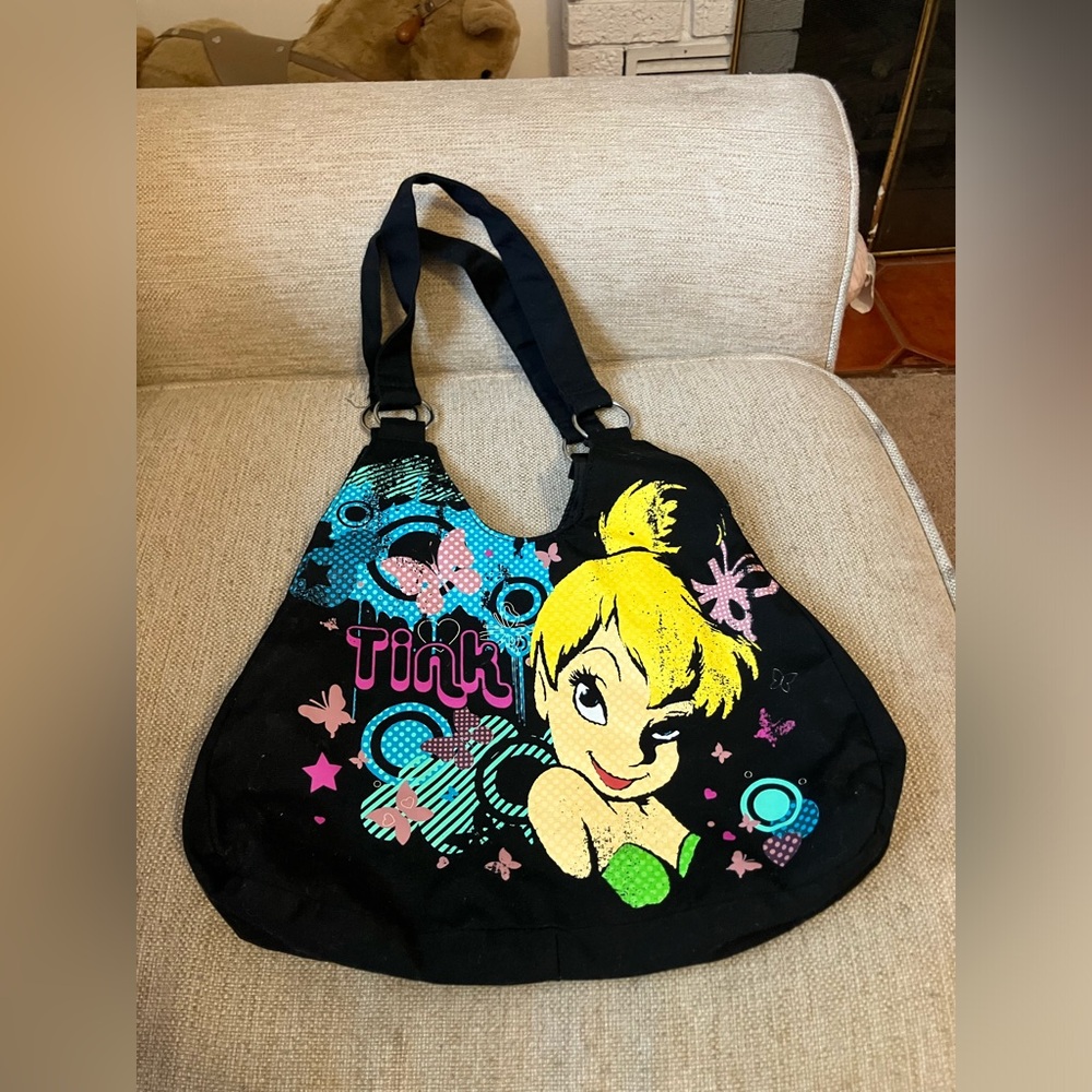 Disney Peter Pan tinker bell tote bag